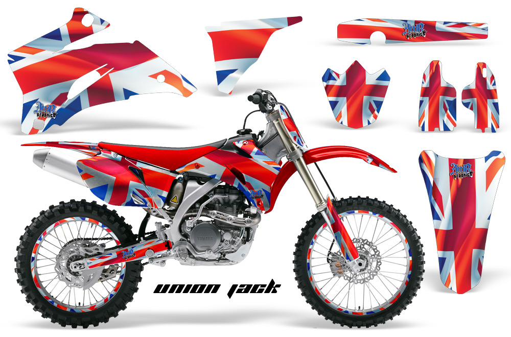 Yamaha YZ 250F 450F 02-09 Graphics Kit Union Jack NPs